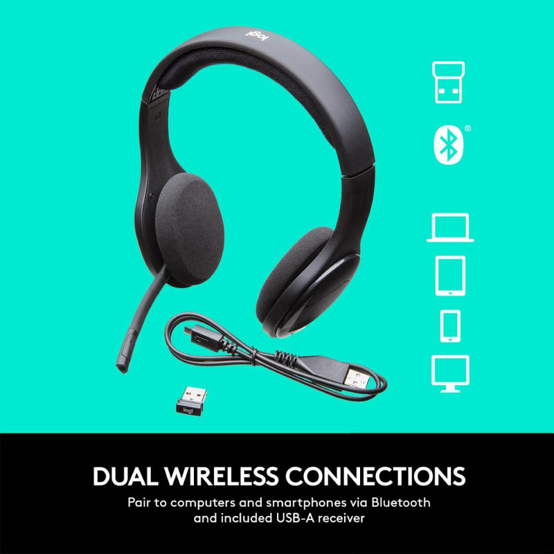 CASQUE BLUETOOTH LOGITECH H800 SANS FIL AVEC MICROPHONE