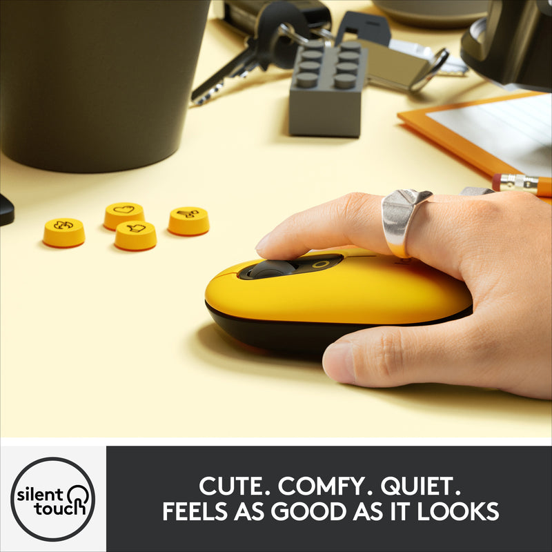 POP MOUSE SOURIS SANS FIL AVEC ÉMOJIS PERSONNALISABLES