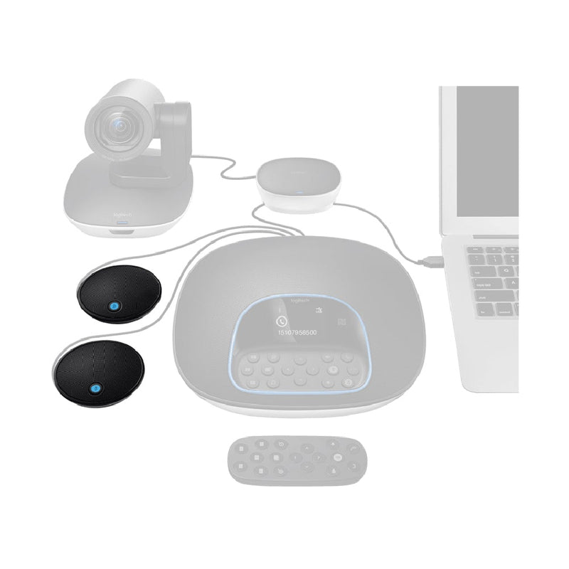 EXTENSION MICROPHONES LOGITECH GROUP POUR DES GRANDES RÉUNIONS