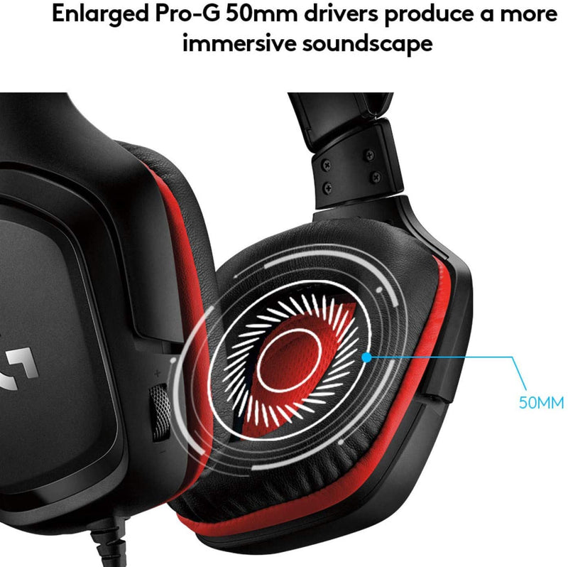 G332 CASQUE GAMING STÉRÉO