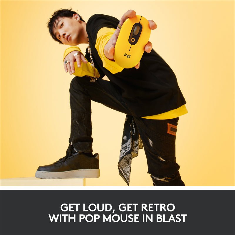 POP MOUSE SOURIS SANS FIL AVEC ÉMOJIS PERSONNALISABLES