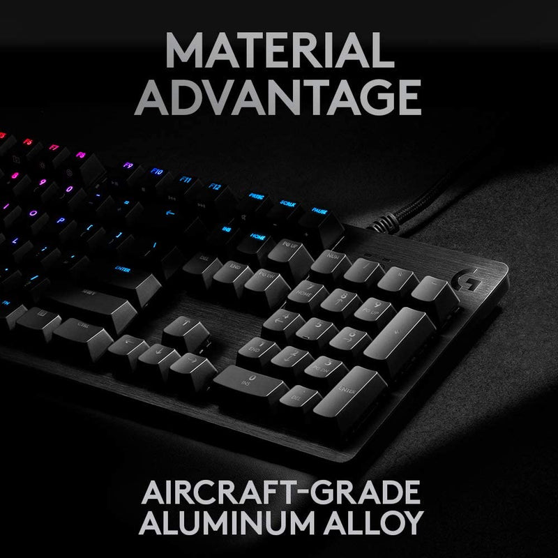 CLAVIER GAMING MÉCANIQUE G513 LIGHTSYNC RVB (Azerty Layout)