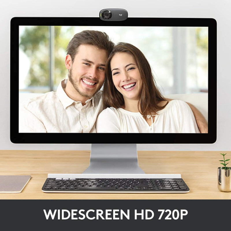 Webcam Logitech C310 HD, Vidéo 720p avec micro antiparasite